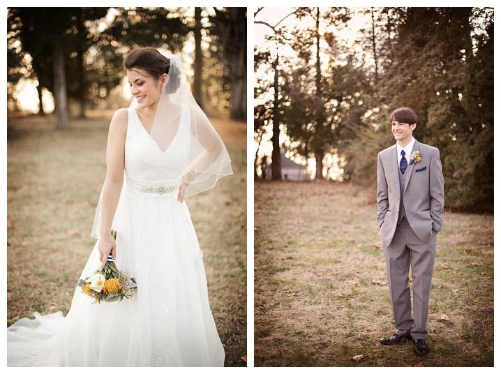 northern neck weddings, blue and white striped wedding